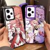 Ударопрочный чехол для телефона Genshin Impact Anime для Xiaomi Redmi Note 15 14 13 12 Pro Plus 11 11S 11T 5G Чехол Защита от падения Fundas