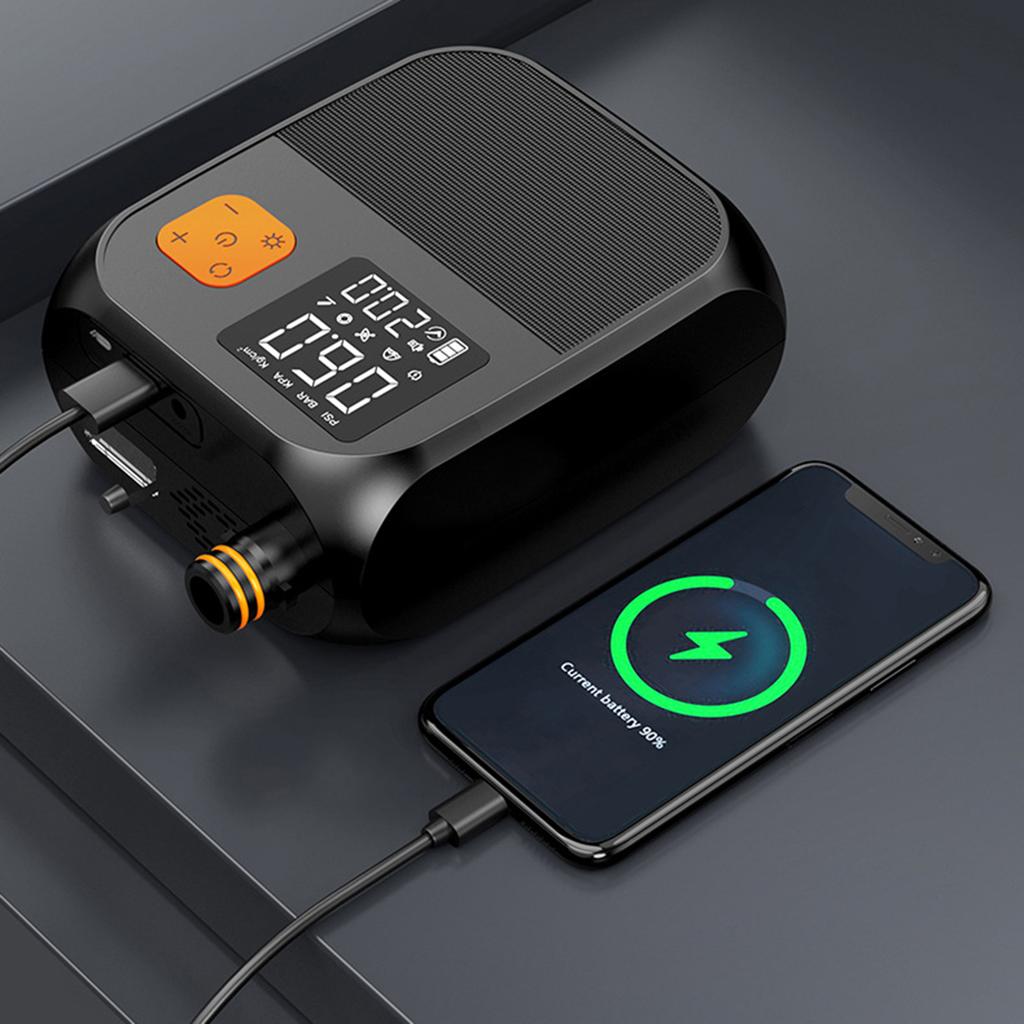 25PSI Portable Electric Pump Electric Paddle Board Pump Rechargeable SUP Pump for Inflatable Stand Up Paddle Board Kayaks Boats