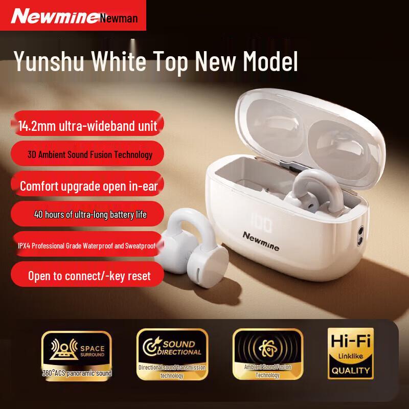 Спортивные Bluetooth-наушники-клипсы Newsmy LY63