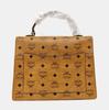[Pre-Owned] Patricia Visetos Monogram Leather Accordion Tote Crossbody Shoulder Bag - Good #ABKHRG