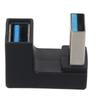 Угловой USB 3.0 адаптер A Male на Female, 5 Гбит/с, 180 градусов, удлинитель. Работает для питания LTE-адаптера от Powerbank.