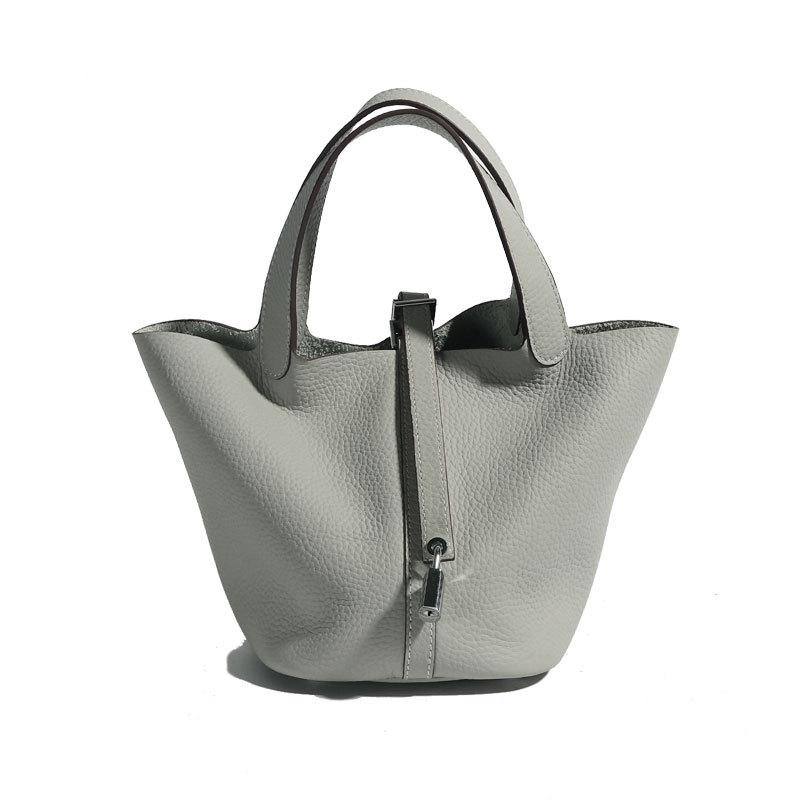 Женская сумка-корзина из коровьей кожи Togo осень/зима 2024 года - Niche Design