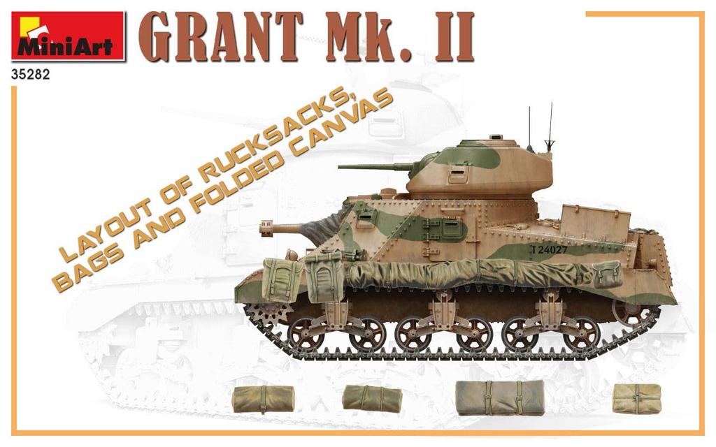 Miniart 1/35 British Grant Mk.2 Plastic Model MA35282