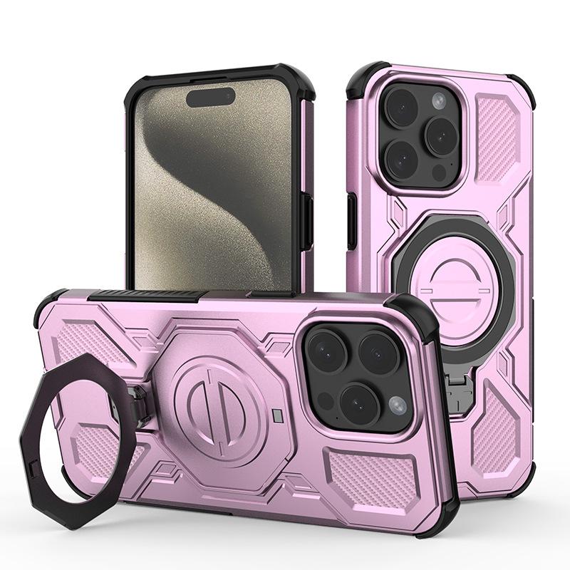 iPhone 15 Magnetic Phone Case,Military Drop Protection MagSafe Phone Case Cover for iPhone 15