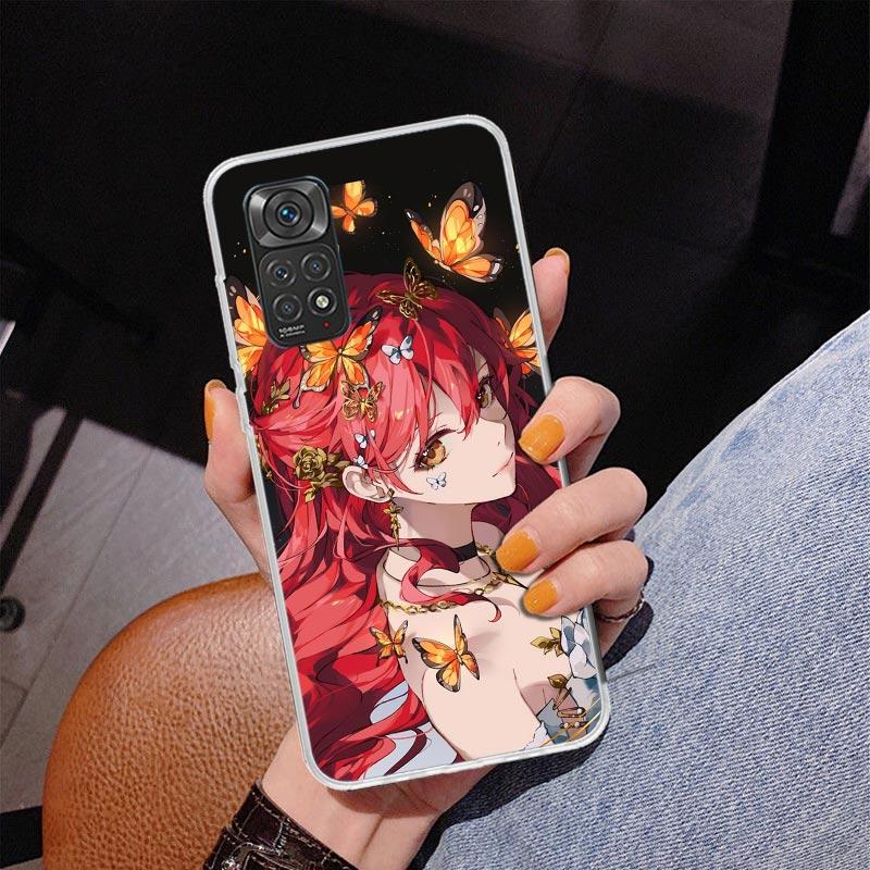Чехол для телефона Honkai Star Rail Himeko для телефона для Xiaomi Redmi Note 15 14 14S 13 Pro Plus 12 12S 11S 11E 10S 10 11T 5G Уникальный
