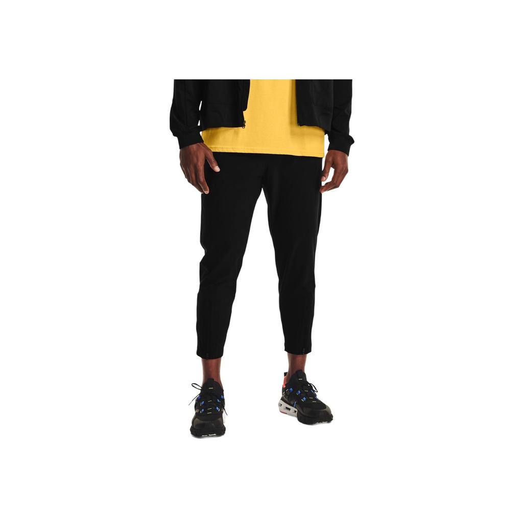 Under Armour Woven Series Casual Slim Fit Tapered Woven Long Брюки мужские Брюки черные 1361355-001