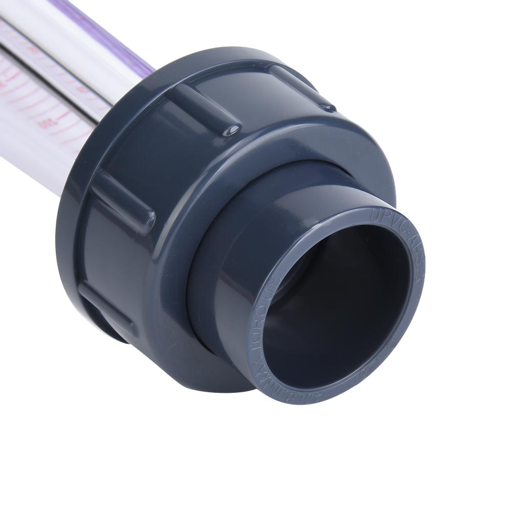 LZS 25 (D) ABS Plastic Tube Type Liquid Flowmeter High Accuracy Flow Measuring Instruments 60 600L H