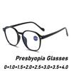 Neutral Ultralight Retro Blue Light Blocking Presbyopia Glasses New Fashion Large Frame Reading Glasses Fashion Glasses
