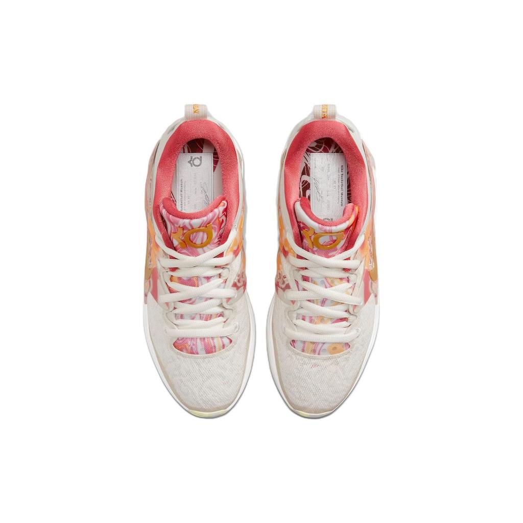 Nike Мужские кроссовки KD 15 All-Star коричневые светло-оревово-коричневые металлик-золотые DV1199-100