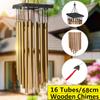 Large 16 Tubes Windchime Chapel Bells Wind Chimes Outdoor Garden Home Decor