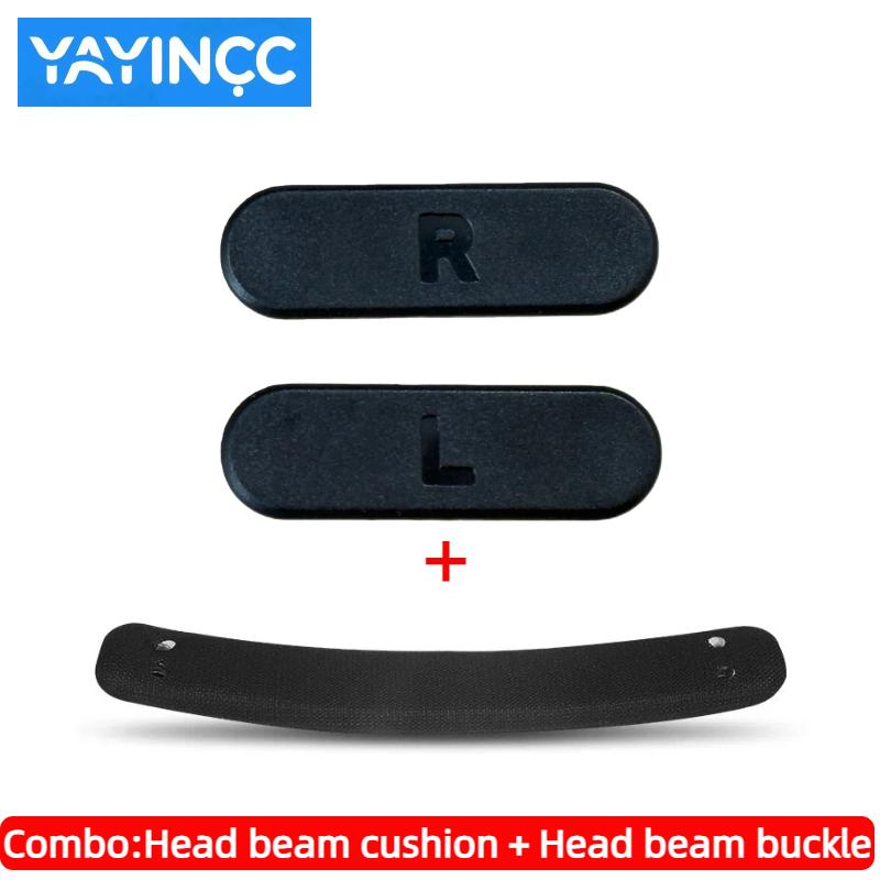 Replacement the protein skin head beam pad And Head beam buckle For Philips SHP9500 9600 Headphone Ear Pad repair parts