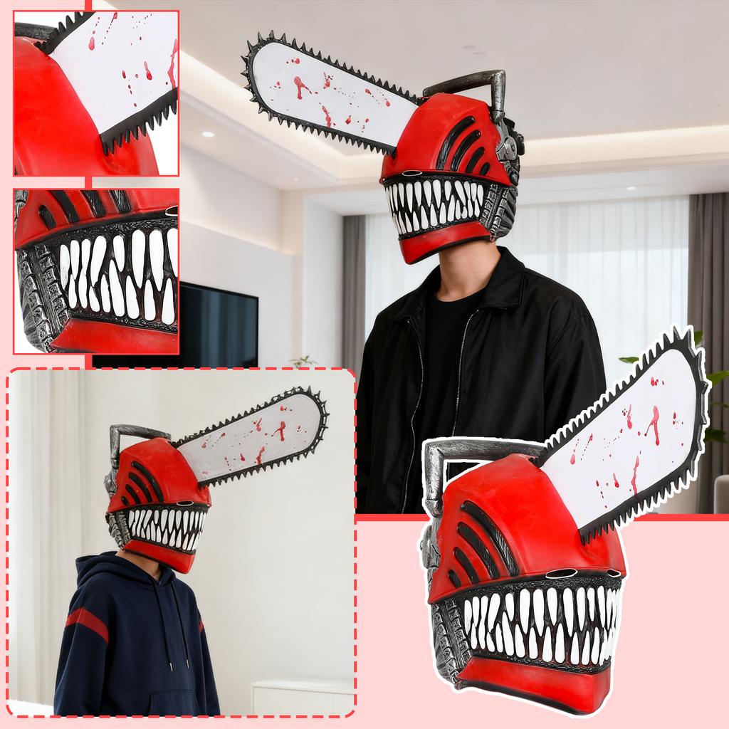 Латексная маска, Аниме косплей, Ужасающий реквизит для вечеринки