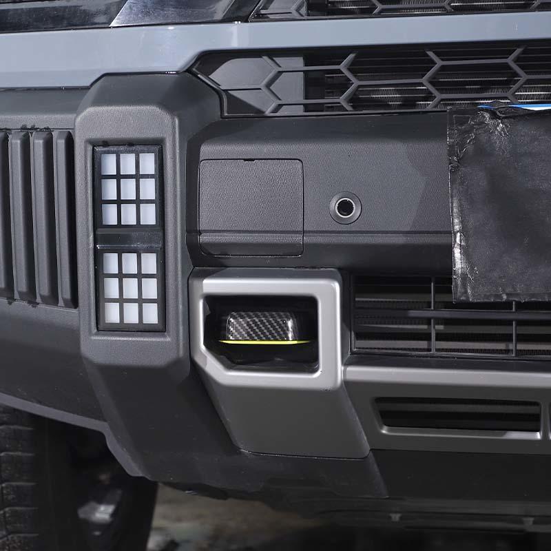 Накладка-декорация на передний бампер автомобиля, крюк для буксировки, для Jetour Traveler 2023+ / Jetour Shanhai T2 2024+, внешние аксессуары, АБС-пластик