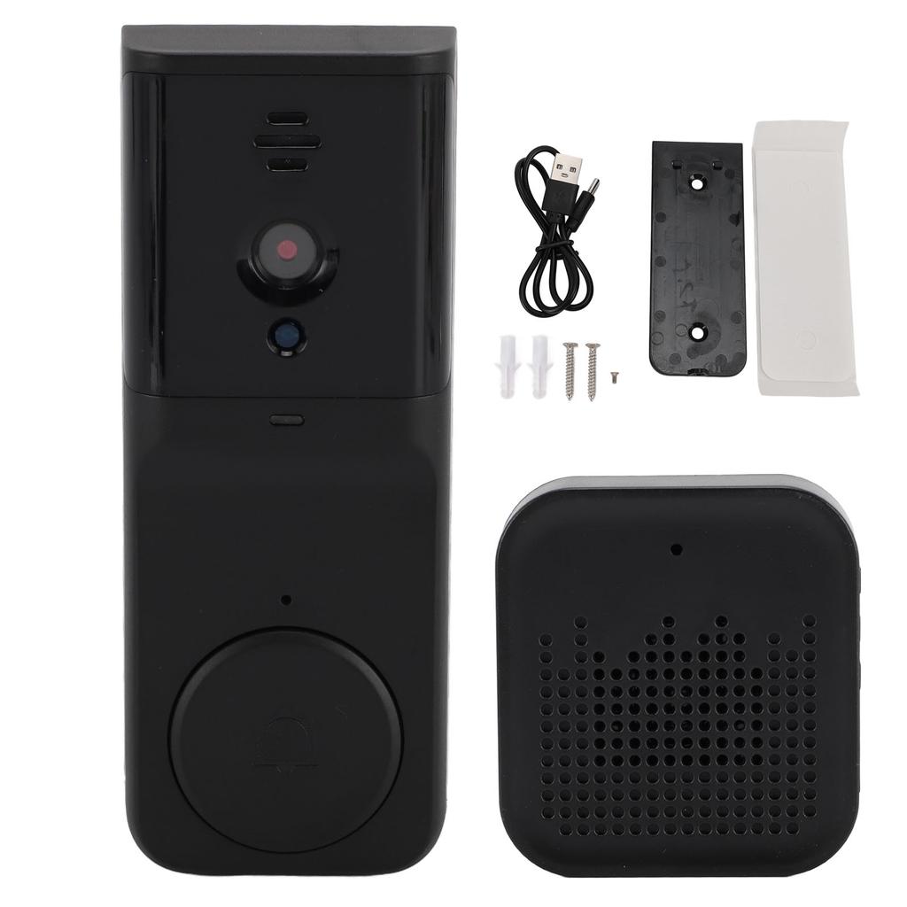 Video Doorbell Wireless 2 Way Talk APP Cloud Storage Motion Detection Infrared Sensor 130 Degrees Wide