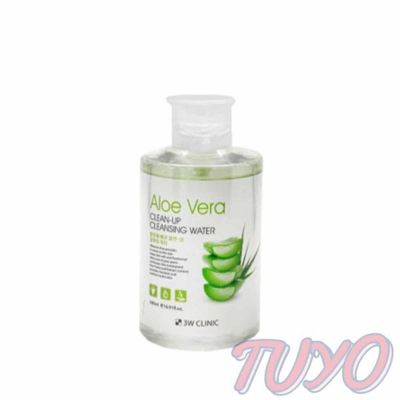 Tuyo Aloe Cleansing Water 500ml Makeup Remover Moisturizing Cleansing Water Makeup Cleansing