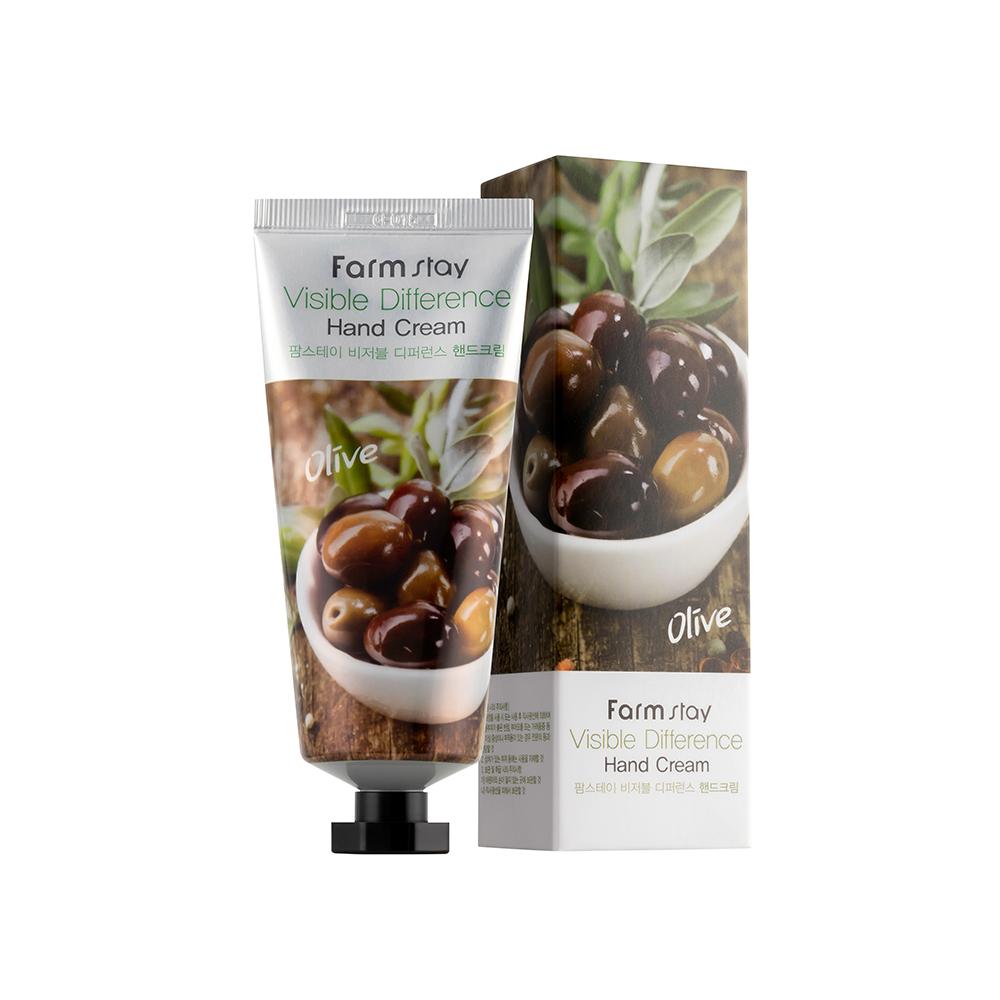 FARM STAY Visible Difference Hand Cream Olive 100ml