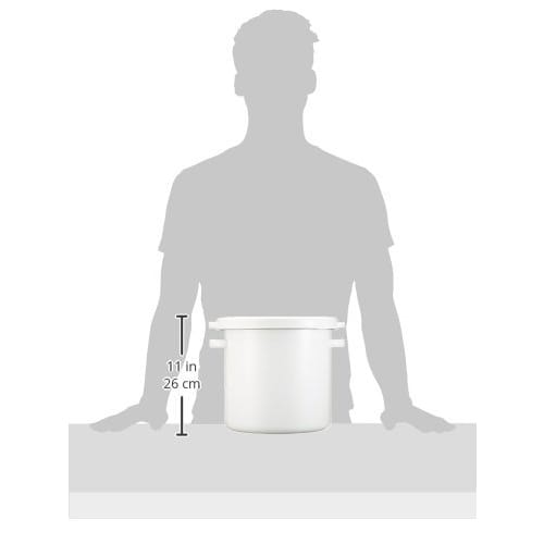 Эмалированный контейнер для хранения Nodahoro, Круглый контейнер для хранения, 24 см, с герметичной крышкой, Эмаль, для Мисо, Риса, Умебоши, Маринованных слив и Рисовых отрубей Со