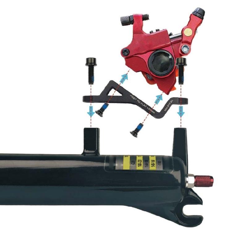 Премиальные алюминиевые сплавы Крепление для переоборудования дисковых тормозов Адаптер надежности для различных моделей велосипедов