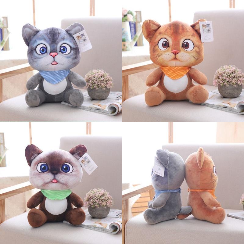 Japanese Long Tomato Cat Plush Toy Pillow Cute Stuffed Animal With Soft Pp Cotton Fill