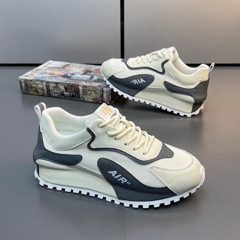 Мужские кроссовки повседневные цветные сетчатые дышащие уличные мужские дизайнерские туфли на плоской подошве роскошные массивные кроссовки на высокой платформе кроссовки для бега