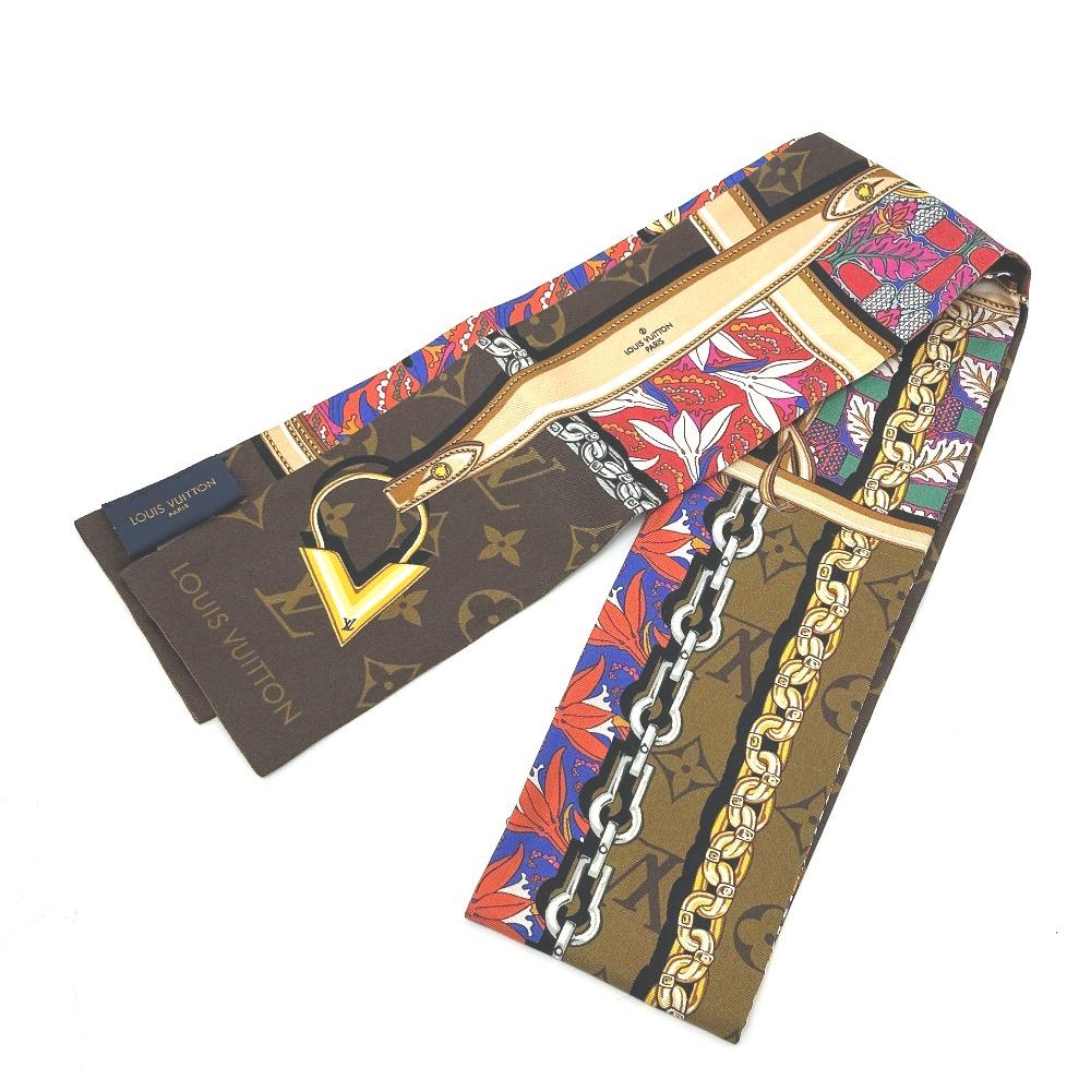 Louis Vuitton M76104 Бандо-Confidential Garden БандоШарф Шарф шелк Коричневый