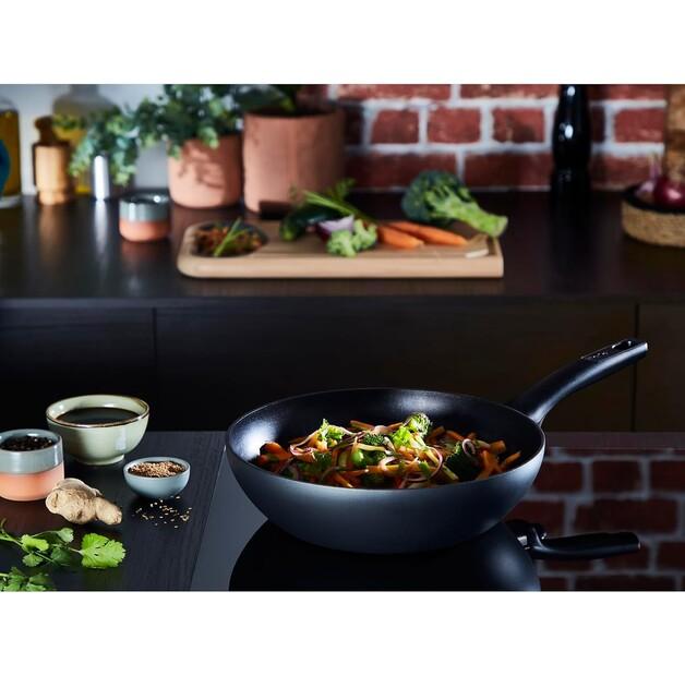 Сковорода-вок Tefal Hard Titanium On 28 см (G28819)