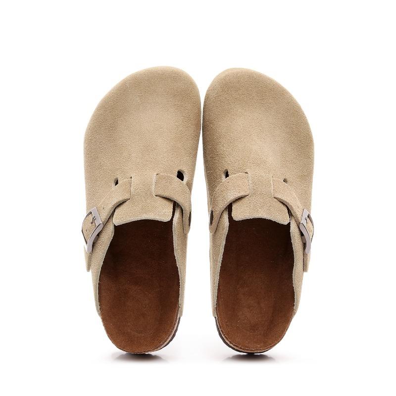 Пробковые шлепанцы женская сумка головные туфли уличные повседневные полуботинки ретро парные полусандалии серия oston