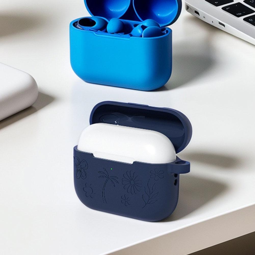 Специальный силиконовый защитный чехол для AirPods Pro 3 360 ° Всесторонний+Встроенный амортизирующий угол Улучшенная защита от падений