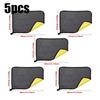 1/2/3/5/6Pcs Car Wash Microfiber Towel 30*30/40/60cm Car Cleaning Drying Cloth Care Cloth Car Wash Thickened Towel