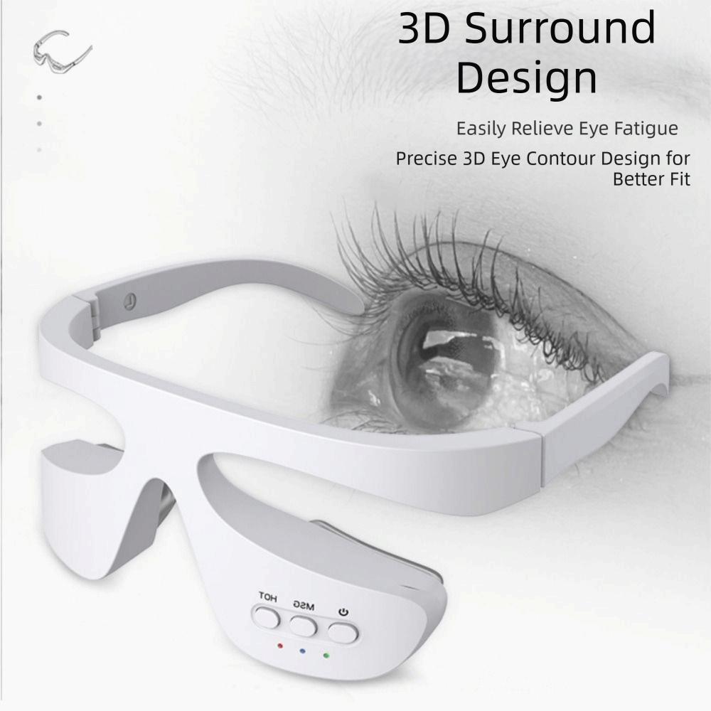 Red Light Eye Beauty Device Microcurrent Eye Massage Instrument Eye Massager Eye Bags Removal
