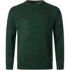 Polo Solid Color Crew Neck Knitted Sweater Men Sweater Green MNPOSWE16810272-D08