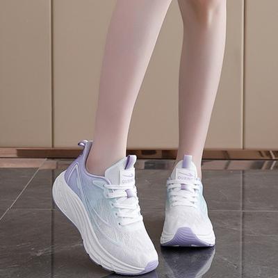 Дизайнерские женские кроссовки на платформе, сетчатые дышащие легкие повседневные туфли, уличная универсальная нескользящая вулканизированная обувь, теннисные туфли