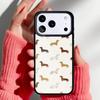 Милый такса Собака Горячий Чехол для Телефона для iPhone 17 16 15 14 13 Pro Max Задняя Крышка для 12 11 Pro Coque