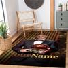 Manchester Customize Your Name Carpet Suitable for Balcony Dining Room Foyer Dormitory Anti-slip Rug Decorate Offices Best for Christmas