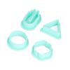 24pcs Green Clay Earring Cutters Various Shapes Boho Clay Cutters  Earrings Making