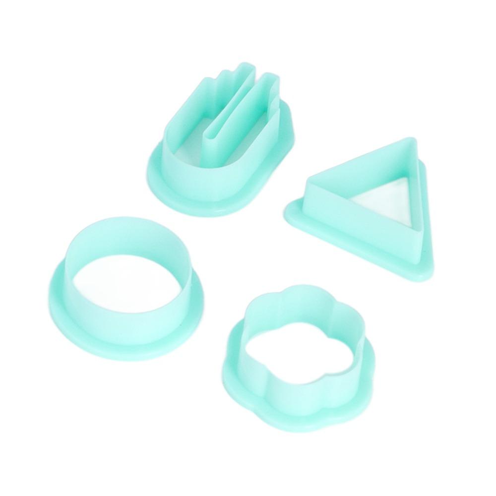 24pcs Green Clay Earring Cutters Various Shapes Boho Clay Cutters  Earrings Making