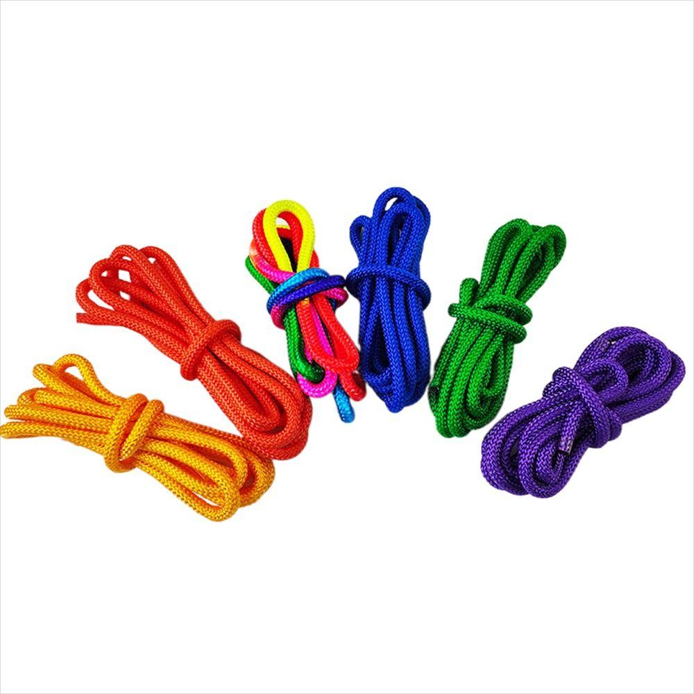 Rainbow Color Gymnastics Arts Rope Competition Gymnastics Jumping Props Sports Training