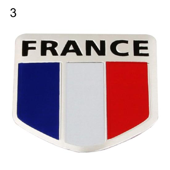 3D National Flag Body Bumper Car Auto Emblem Window Badge Decor Decals Sticker