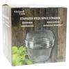 Metal Ball Infuser For Tea And Herbs Stainless Steel 9 Cm