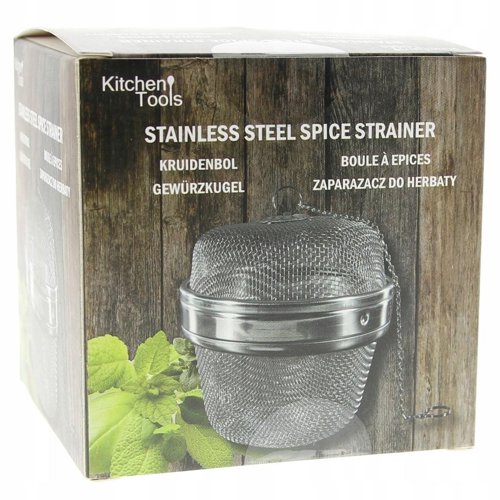 Metal Ball Infuser For Tea And Herbs Stainless Steel 9 Cm