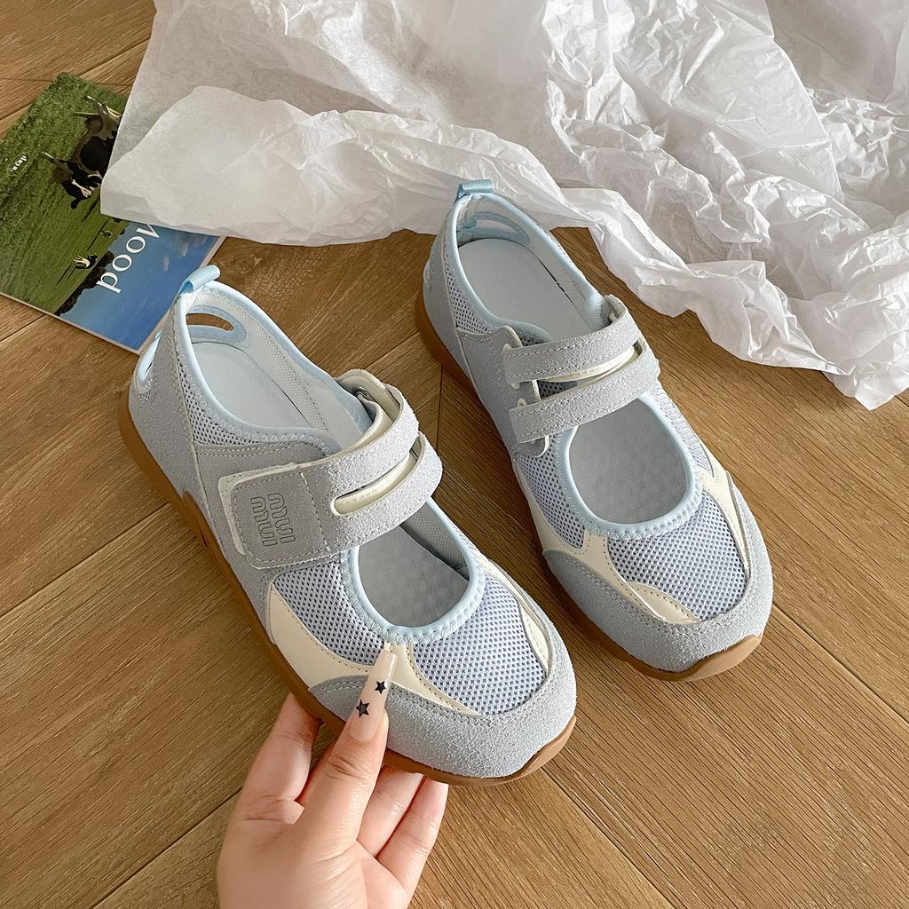 Popular Retro Flat Bottom Inner Height Increase Mary Jane Shoes Women's 2025 New Summer Skirt Versatile Light Mouth Single Shoes