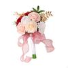 11.4inch Silk Roses Bridesmaid Wedding Bouquet Bride Flower