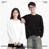 MINISO Men's Pure Cotton Long Sleeve Minimalist T-Shirt