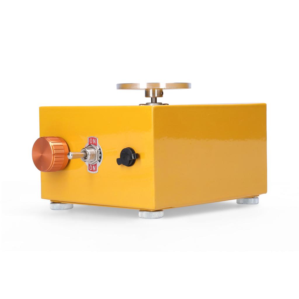 Kids DIY Clay Tool with Tray for Ceramic Work Mini Pottery Wheel Ceramic Turntable Portable