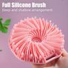 Face Body Silicone Body Scrubber Silicone Silicone Body Brush  For All Kinds Of Skin