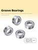 10pcs Carbon Steel Bearings Double Shielded High Carbon Steel Bearing 8x16x5mm Deep Groove Bearings Heavy Load 3D Printer Parts