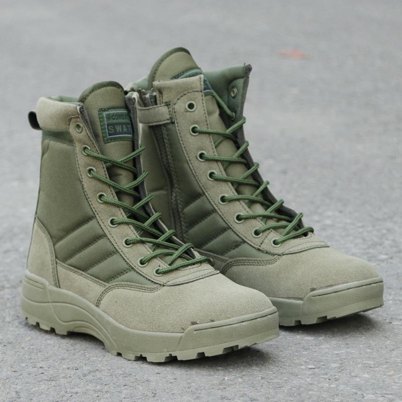 Outdoor Military Enthusiasts Men's Boots Combat Boots Military Enthusiasts Outdoor Hiking Shoes High-top Men's and Women's Tactical Boots