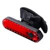 USB Rechargeable Bicycle Tail Light Energy-Saving LED Lamp Waterproof Bike Rear Safety Flashlight for Night Riding Outdoor Cycling