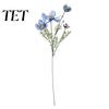 Elegant Floral Decor for Bedroom 33" Tall Artificial Cosmos Flowers Vases, Fake Silk Daisy Branches with Realistic Plants Living Room Flocked Bendable