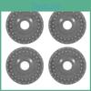 Rubber Machine 4pcs Parts Knitting Wheel For Silver Reed Sk840 Sk830 Sk580 Sk270 Sk218 Sk325